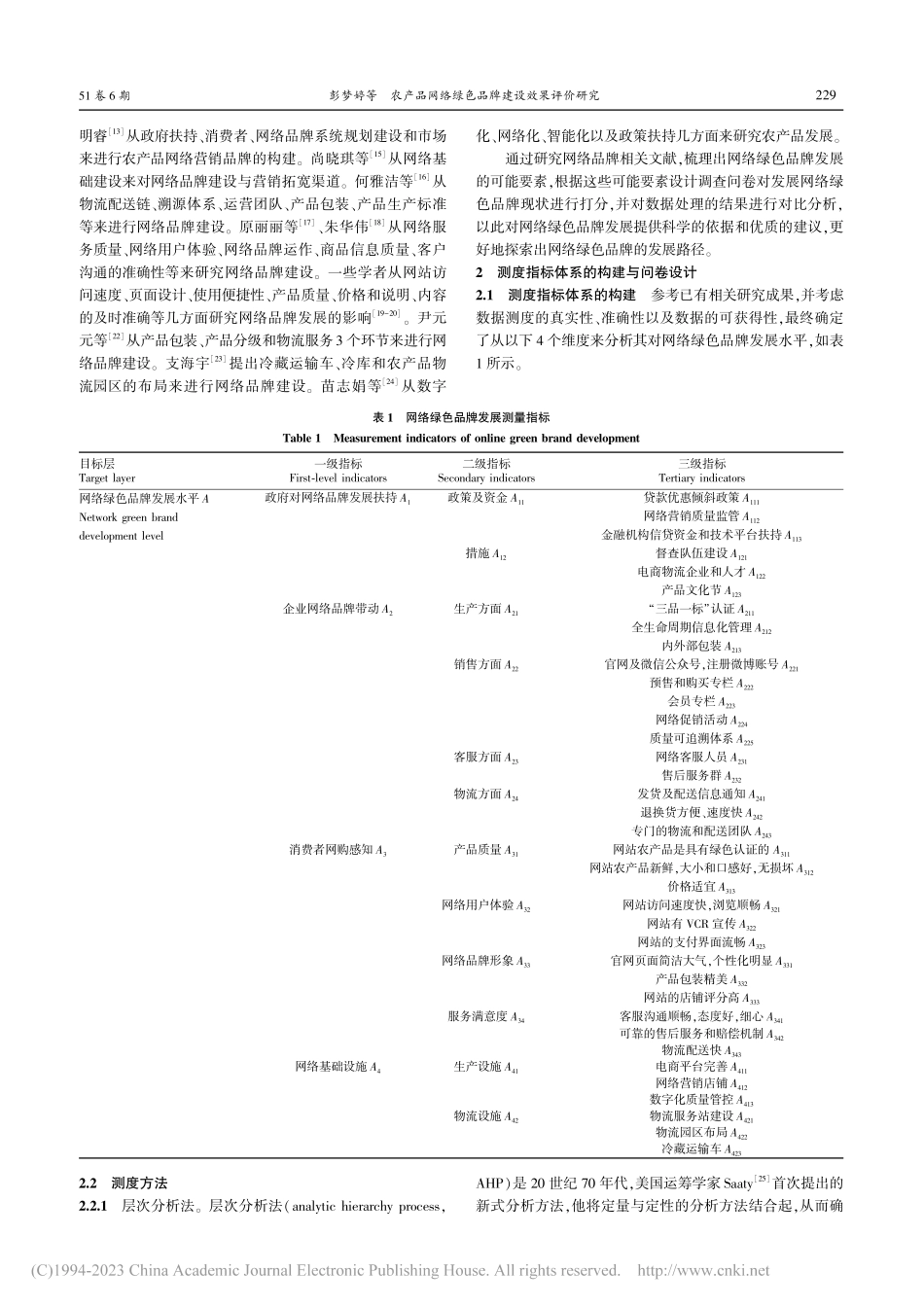 农产品网络绿色品牌建设效果评价研究_彭梦婷.pdf_第2页