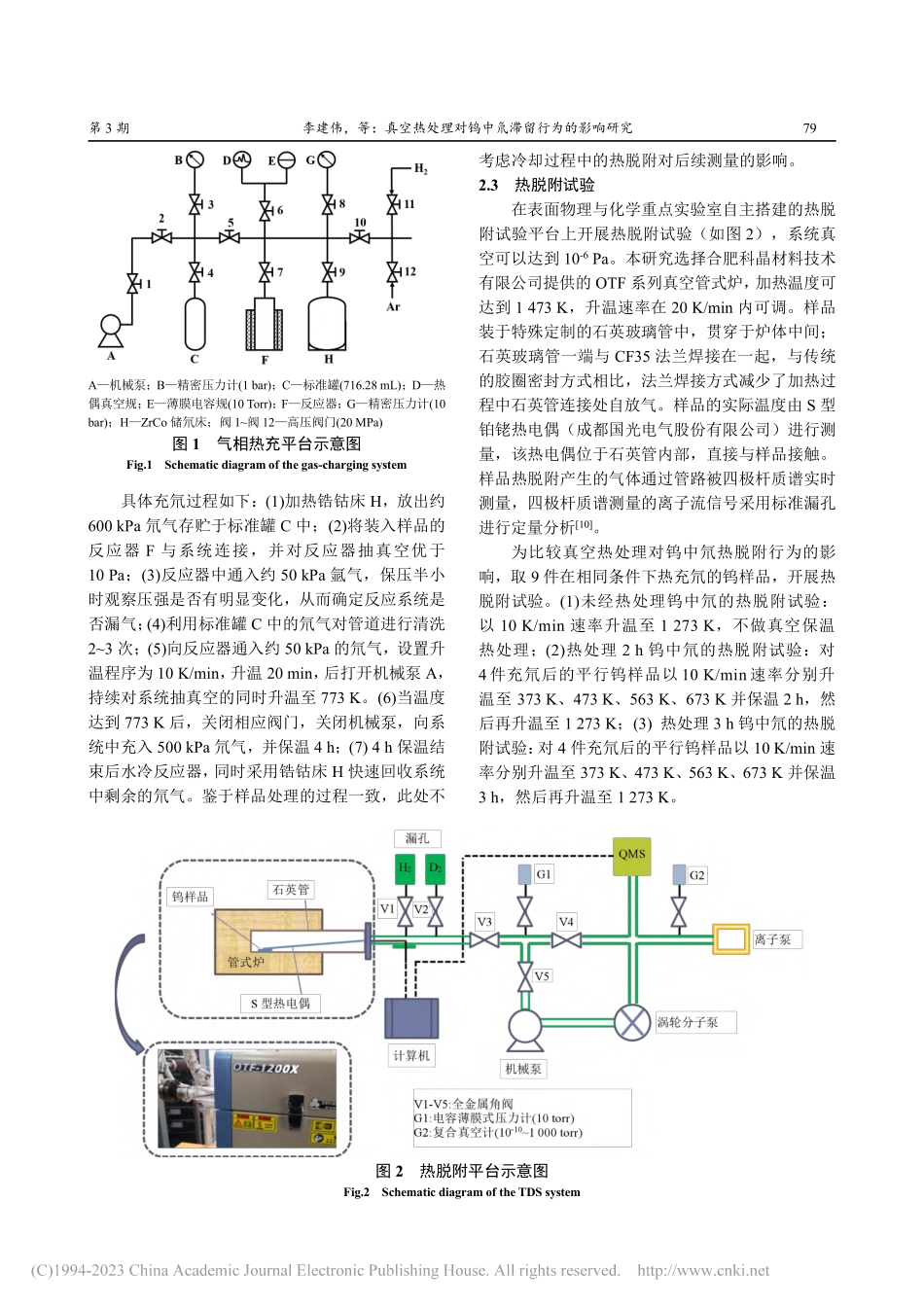 真空热处理对钨中氘滞留行为的影响研究_李建伟.pdf_第2页