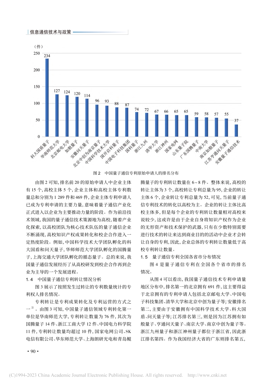 中国量子通信专利布局与发展现状分析_肖勤.pdf_第3页