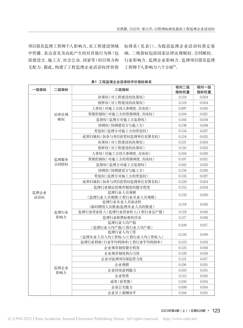 以管理标准化提高工程监理企业话语权_岳凯歌.pdf_第3页