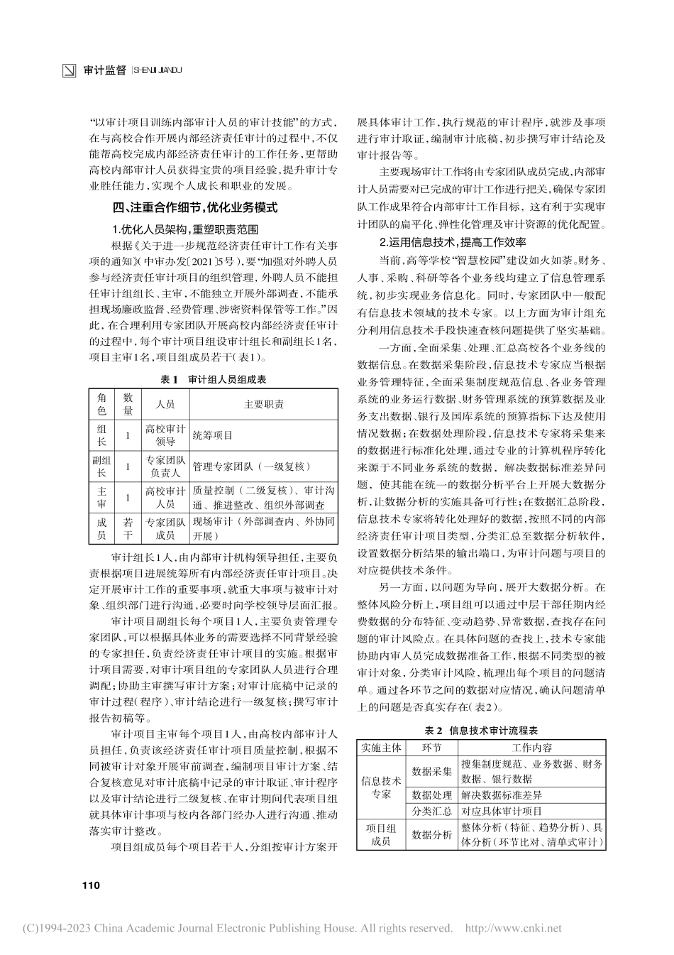 新形势下高校内部经济责任审...—基于合理利用外部专家视角_李明明.pdf_第2页