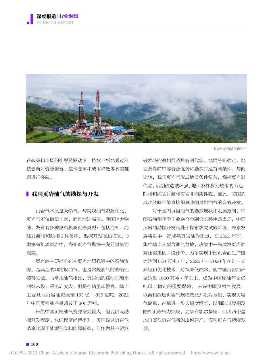 我国页岩油气产业井喷的背后_王雅卿.pdf_第2页