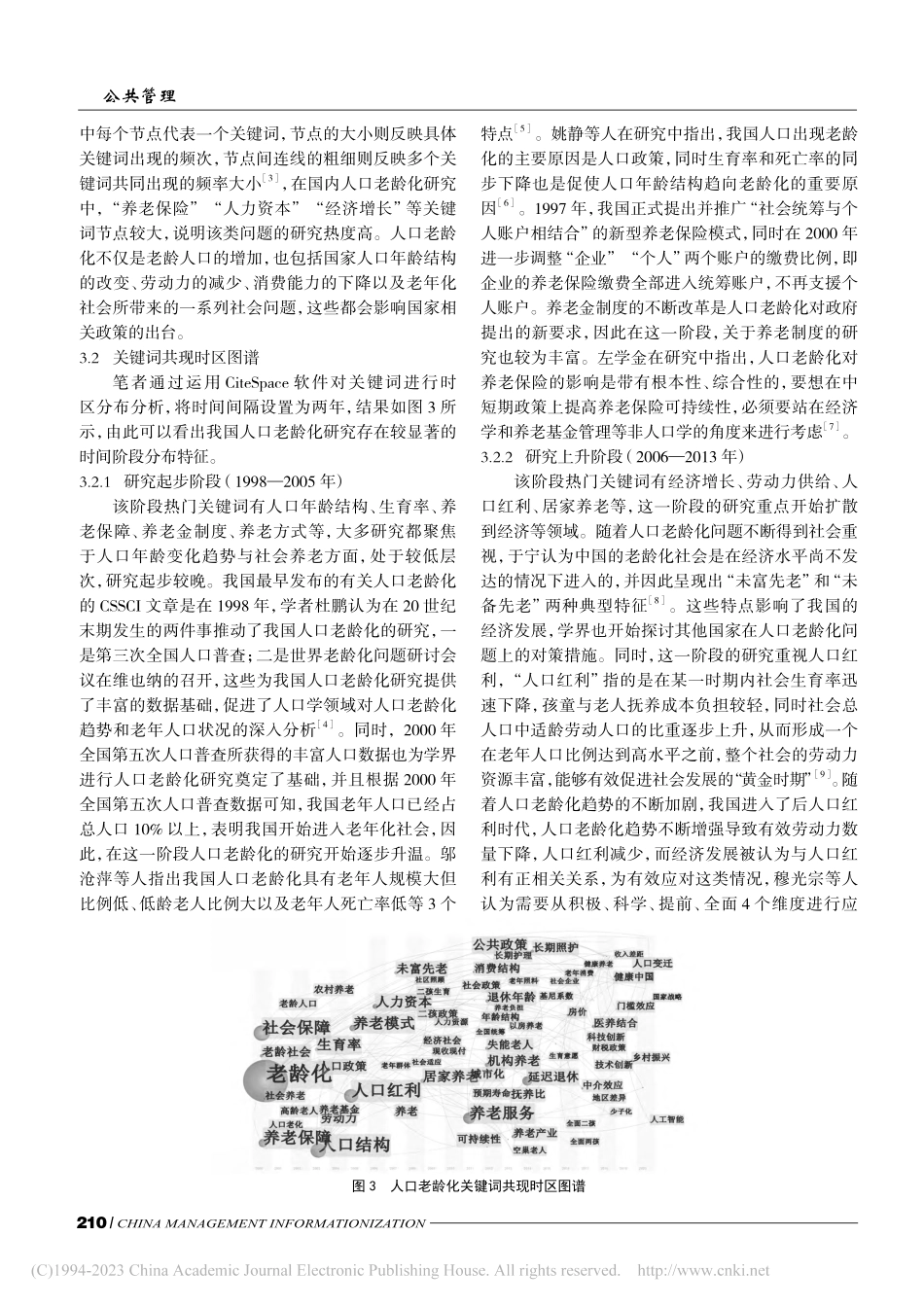 我国近20年人口老龄化研究...eSpace的知识图谱分析_朱瑞.pdf_第3页