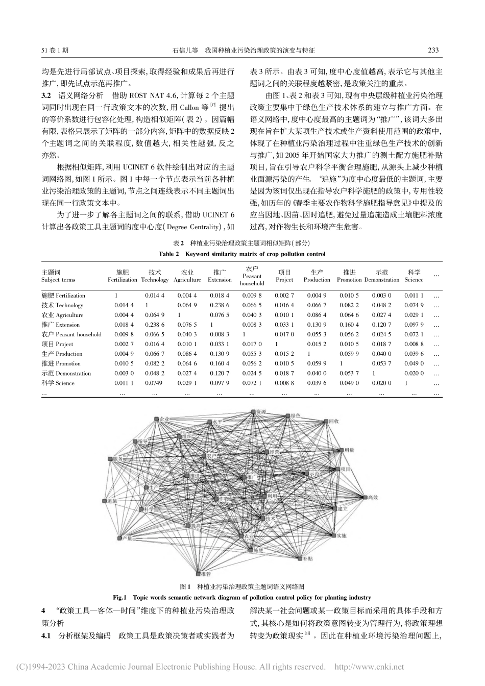 我国种植业污染治理政策的演...基于中央层级的政策文本分析_石信儿.pdf_第3页