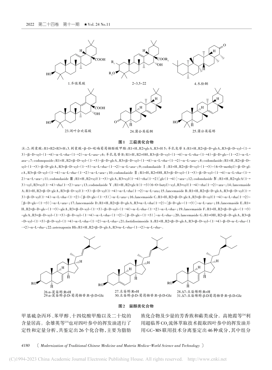 四叶参化学成分和药理作用最新研究进展_程华春.pdf_第3页