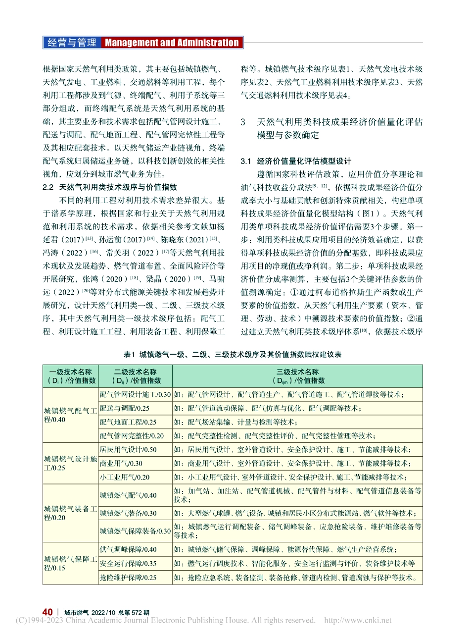 天然气利用类科技成果经济价值量化评估模型研究_姜子昂.pdf_第2页