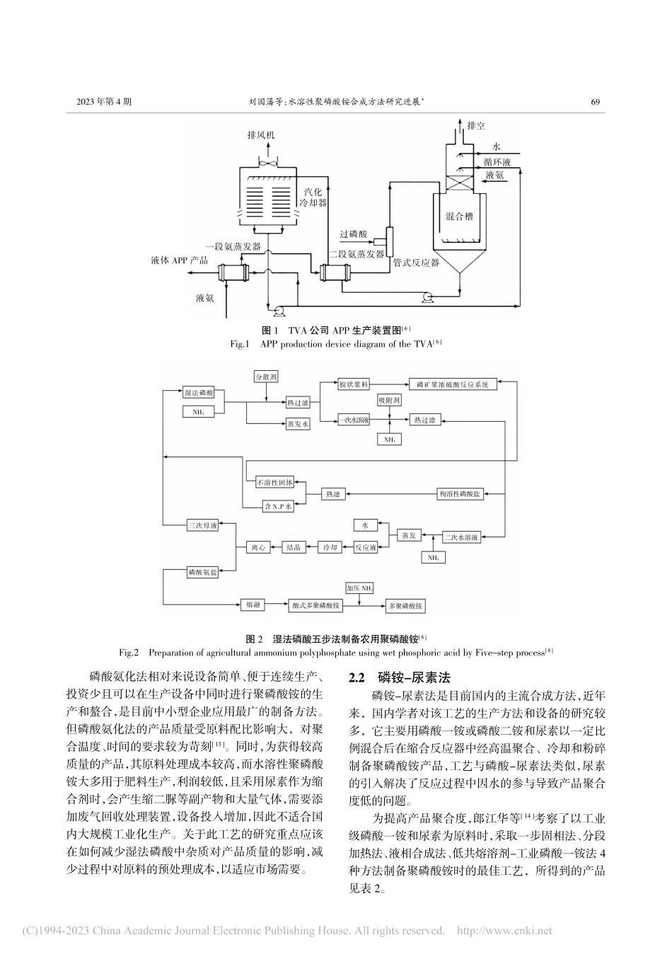 水溶性聚磷酸铵合成方法研究进展_刘国藩.pdf_第3页