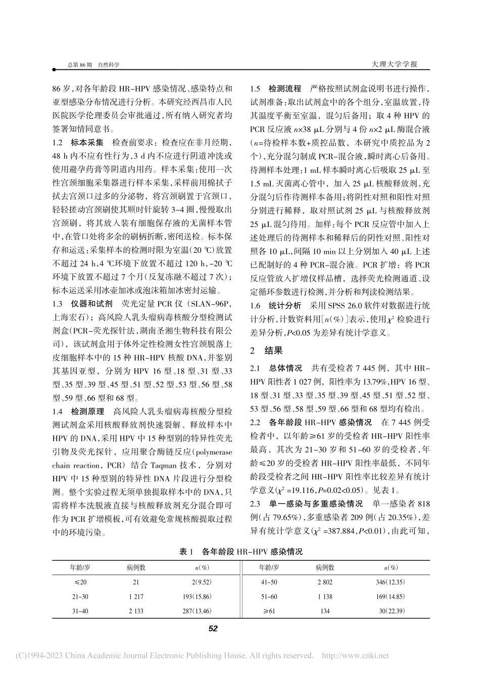 四川省凉山地区高风险人乳头瘤病毒亚型分布研究_陈华秋.pdf_第2页