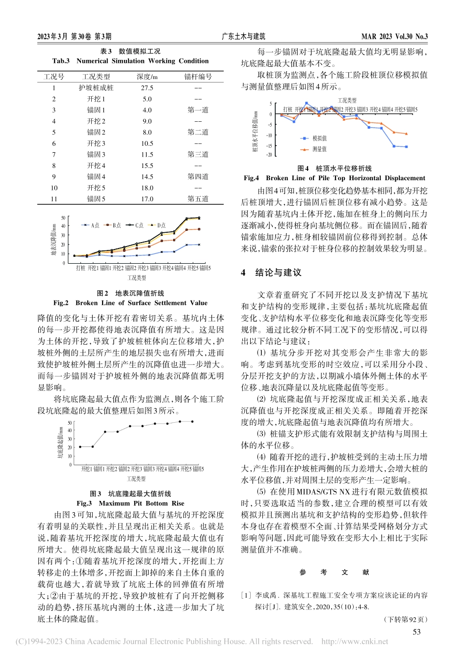深基坑桩锚支护数值模拟研究_林文利.pdf_第3页