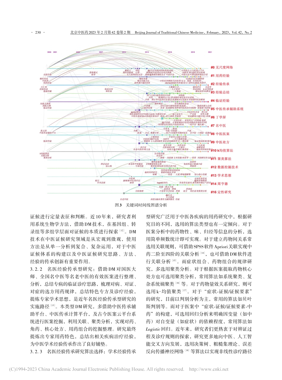数据挖掘技术在中医名家学术经验传承中的应用_李洪峥.pdf_第3页