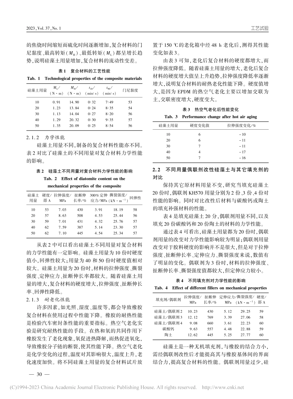 三元乙丙橡胶_硅藻土复合材料的制备与性能研究_张兆红.pdf_第3页