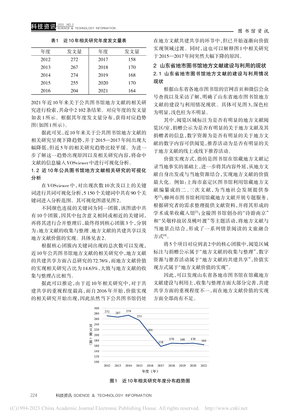 山东省地市图书馆地方文献建设与利用现状分析_高阳.pdf_第2页
