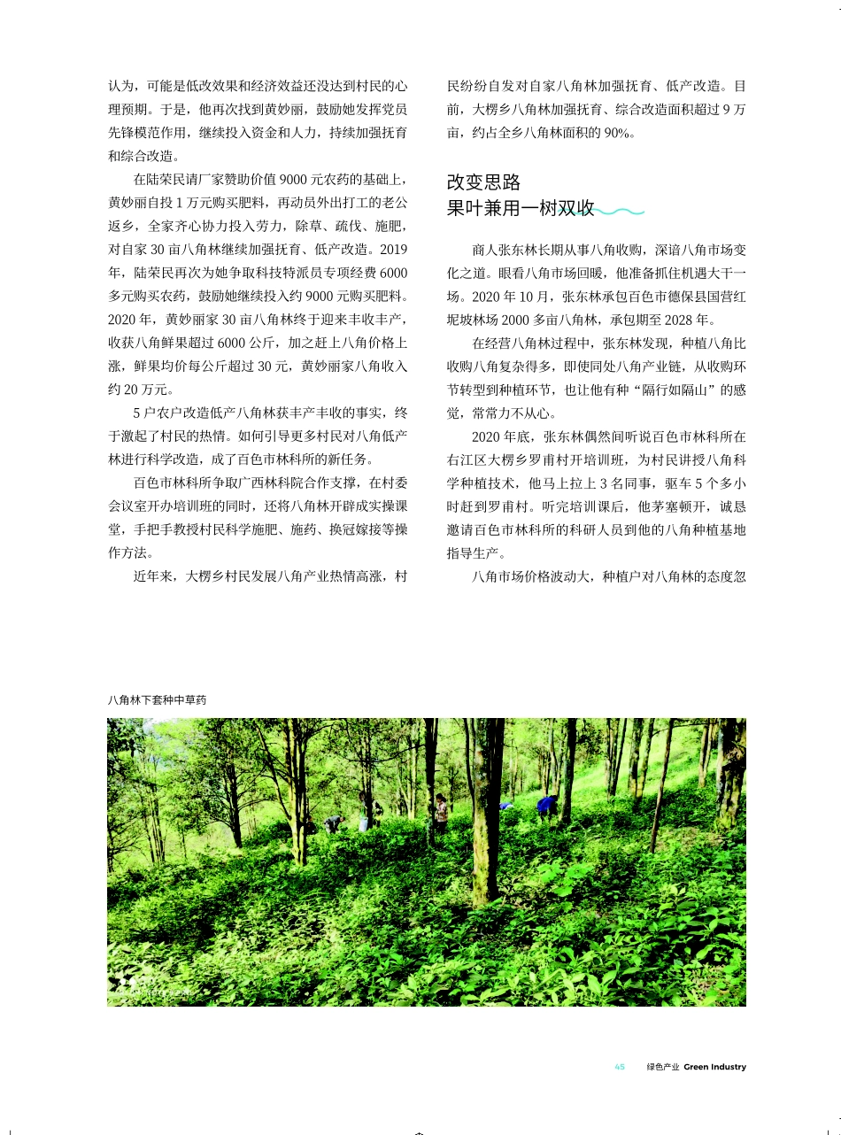 百色市复合经营八角 促进农户增产增收.pdf_第2页