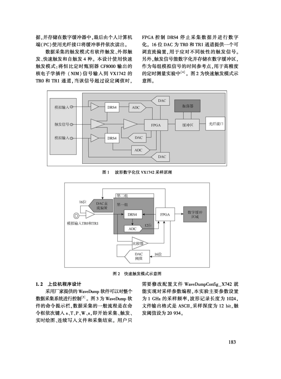 波形数字化仪闪烁体探测器数据采集系统设计.pdf_第2页