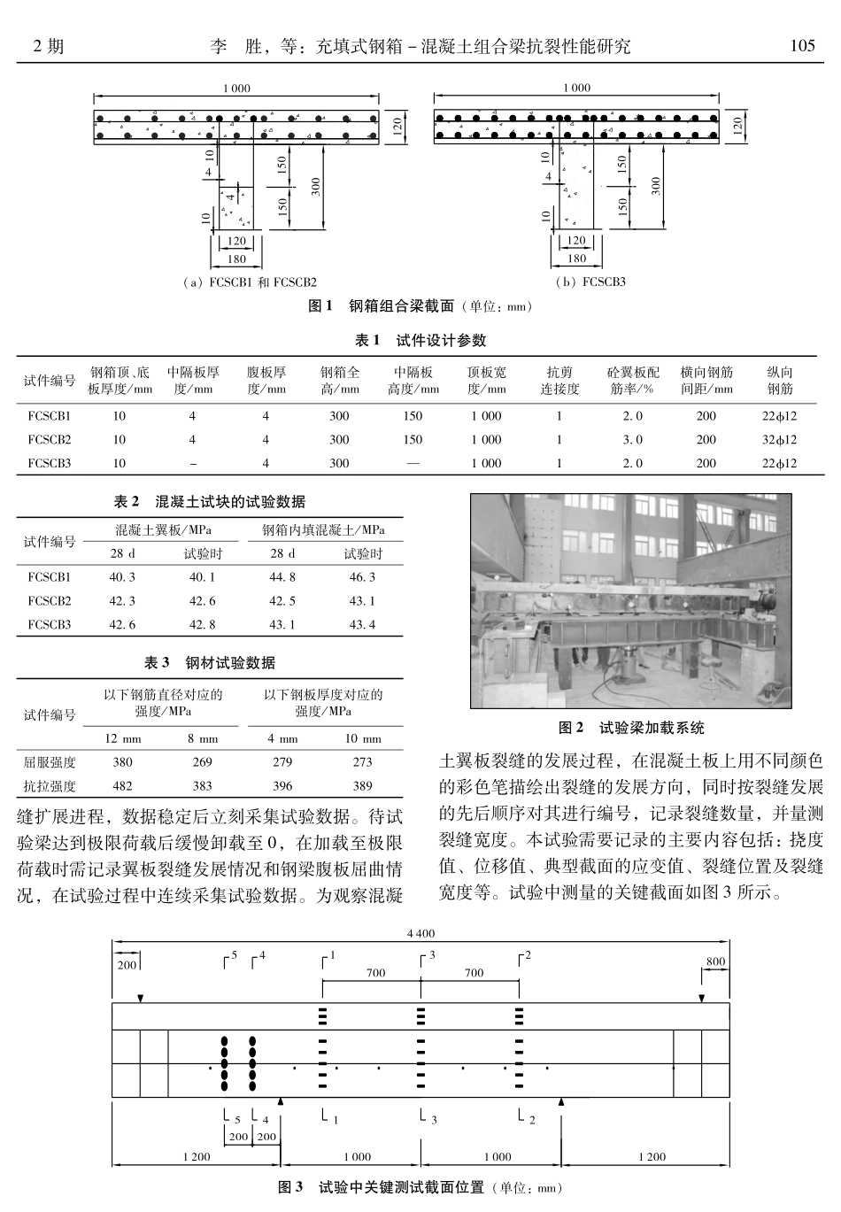 充填式钢箱-混凝土组合梁抗裂性能研究.pdf_第2页