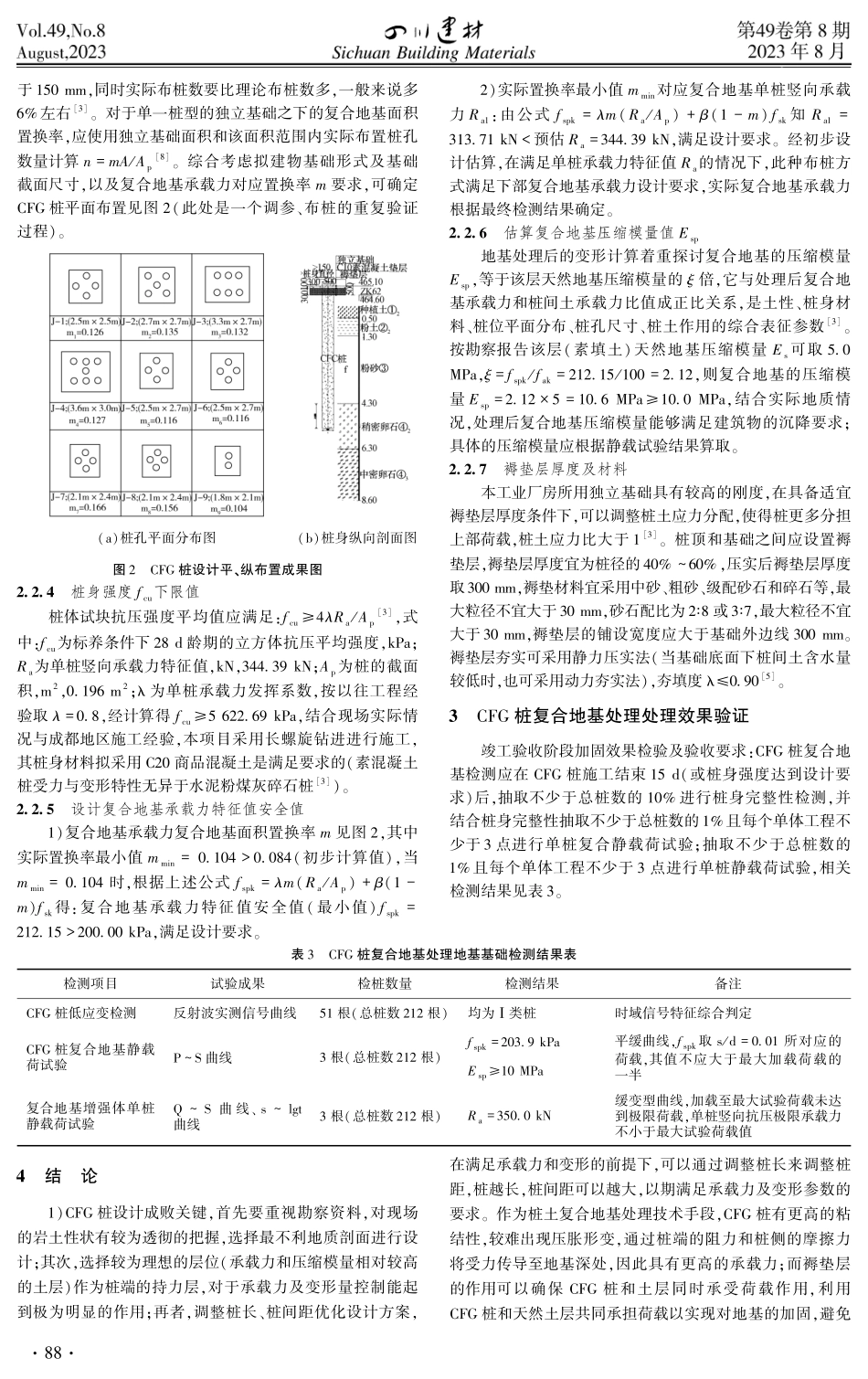 成都地区某一厂房独立基础下CFG桩复合地基的应用.pdf_第3页