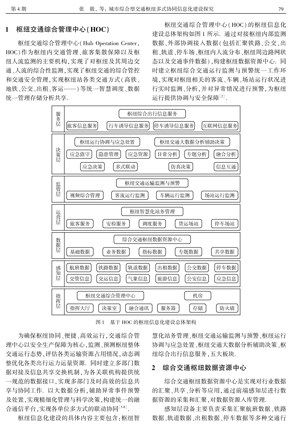 城市综合型交通枢纽多式协同信息化建设探究.pdf_第2页