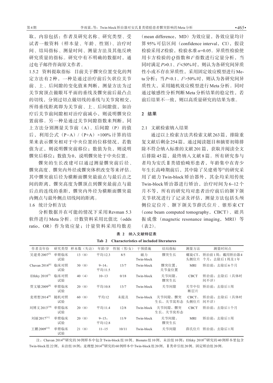 Twin-block矫治器对安氏Ⅱ类错%5B牙合%5D患者髁突影响的Meta分析.pdf_第3页