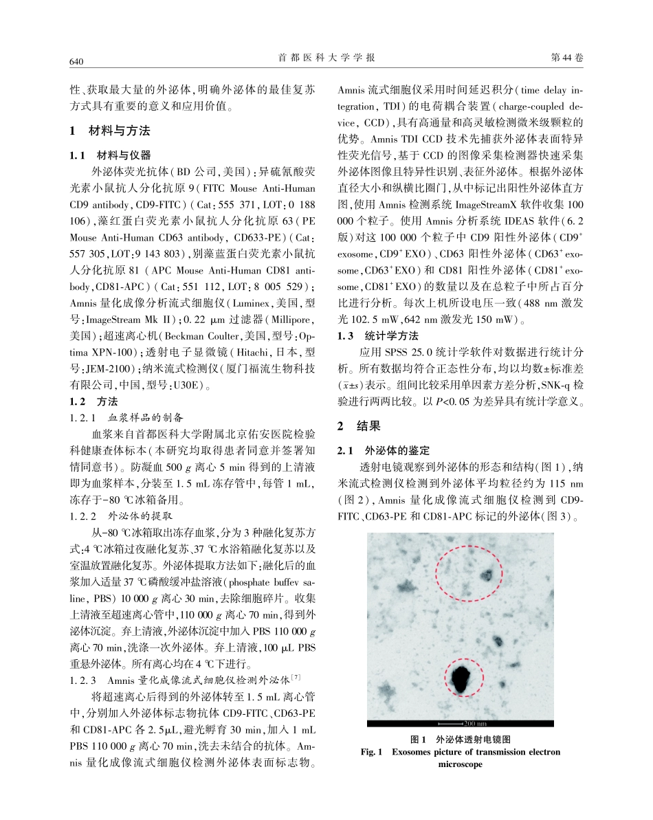 不同复苏方式对冻存外泌体的影响.pdf_第2页