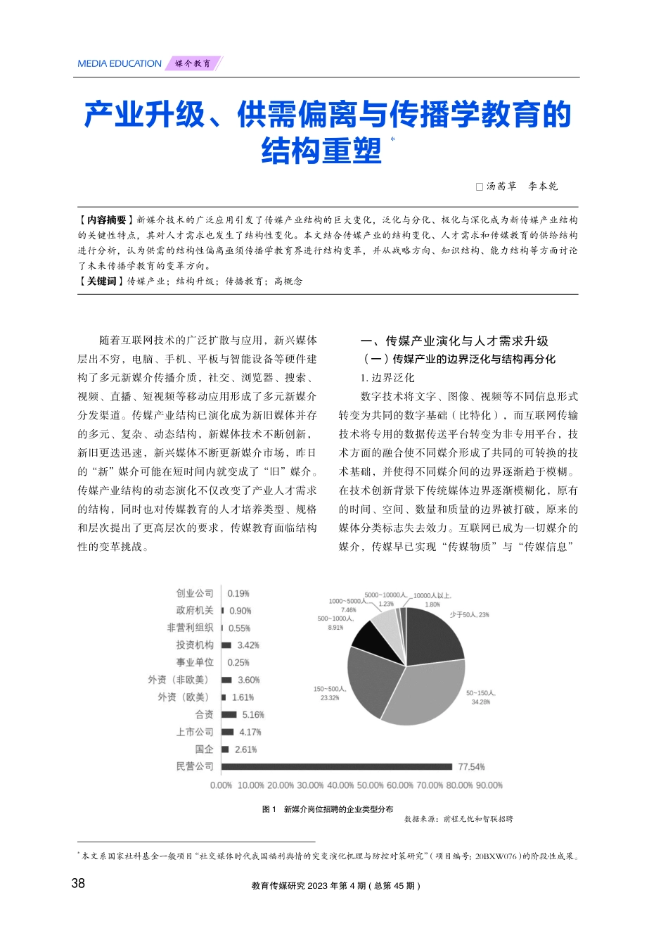 产业升级、供需偏离与传播学教育的结构重塑.pdf_第1页