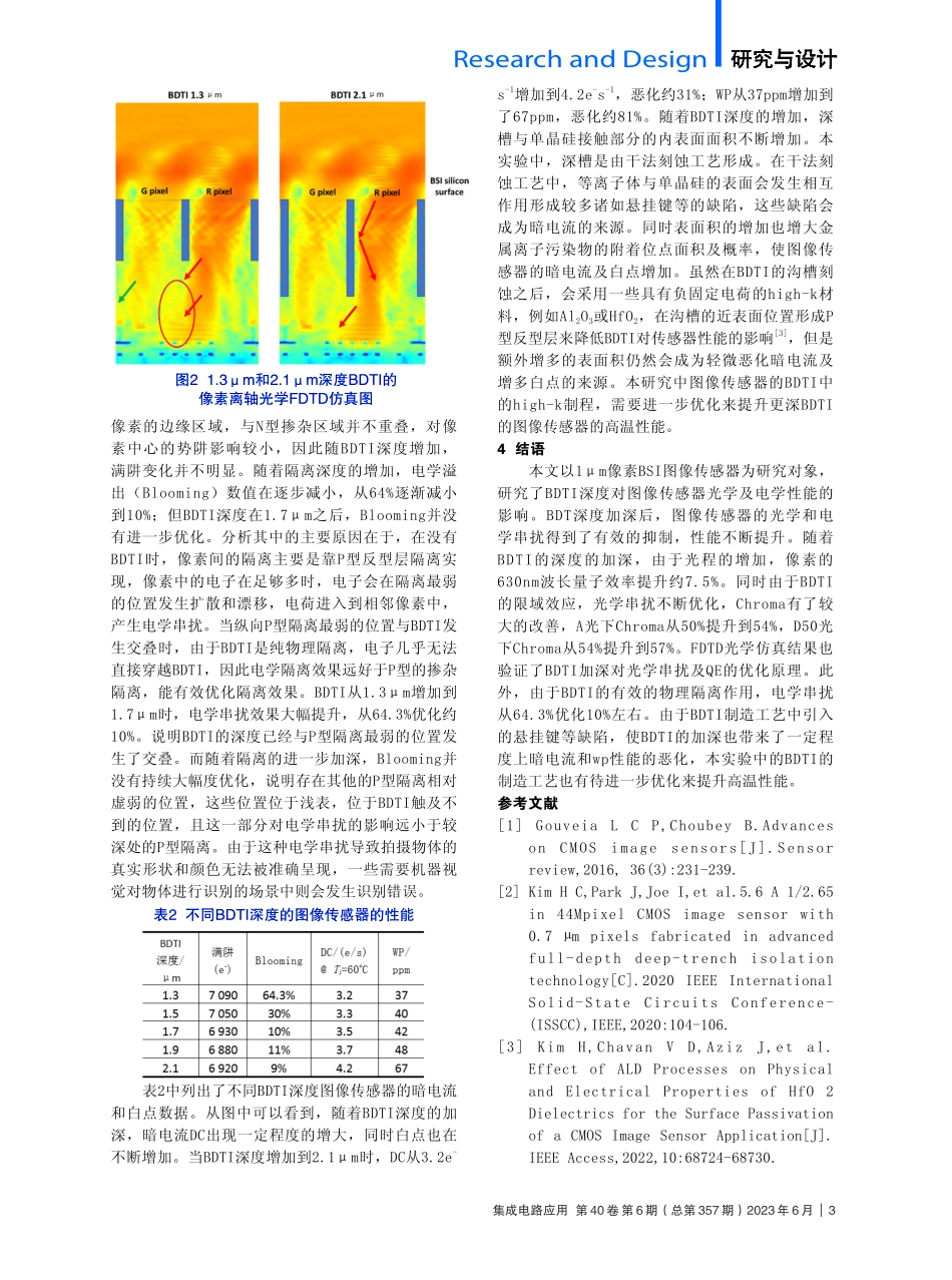 BDTI深度对CMOS图像传感器性能影响的分析.pdf_第3页