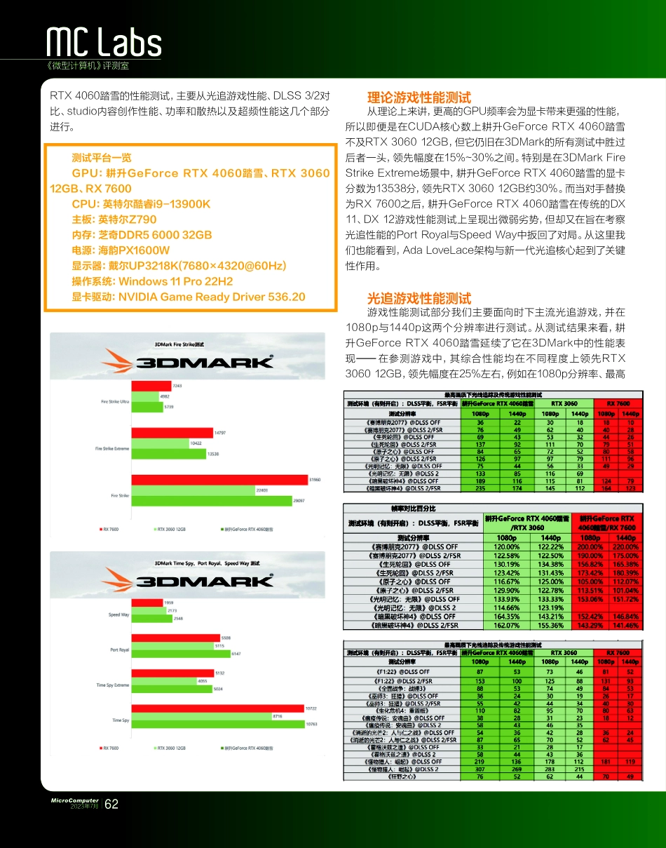 白衣小将“踏雪”归来 耕升GeForce RTX 4060踏雪.pdf_第3页
