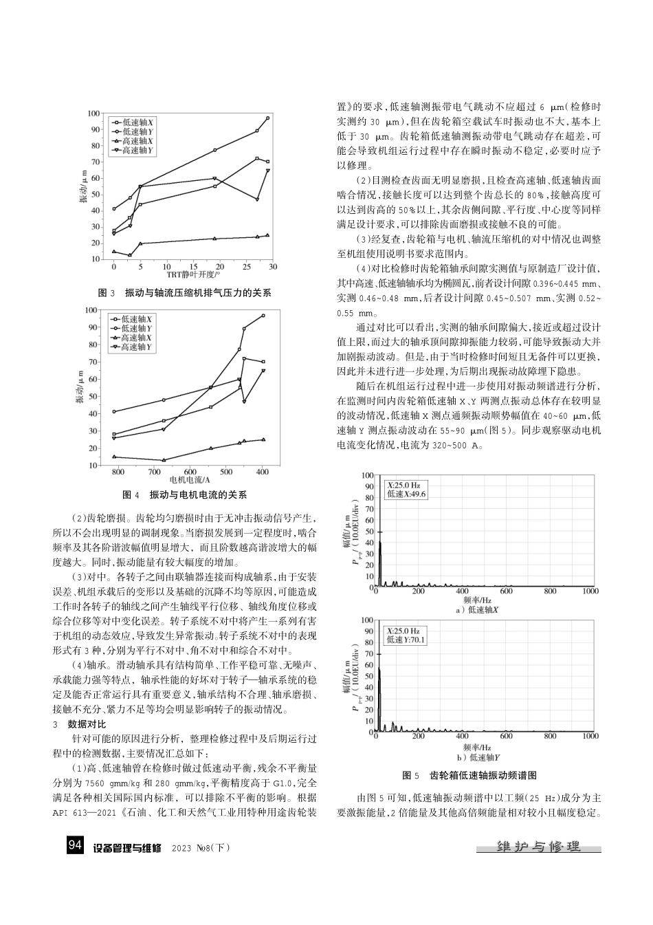 BPRT同轴机组齿轮箱振动故障分析及处理.pdf_第2页