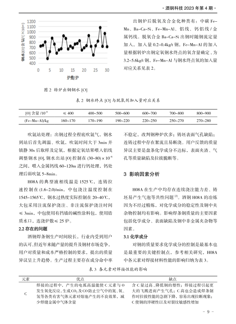 H08A冶炼工艺优化及质量改进分析.pdf_第3页