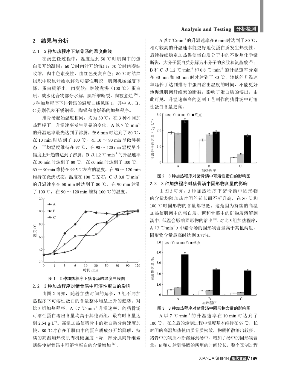 不同加热程序对猪骨汤中蛋白质降解的影响.pdf_第3页