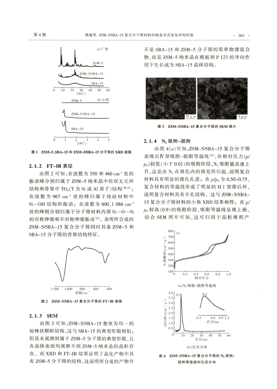 ZSM-5_SBA-15复合分子筛材料的制备及其加氢异构性能.pdf_第3页