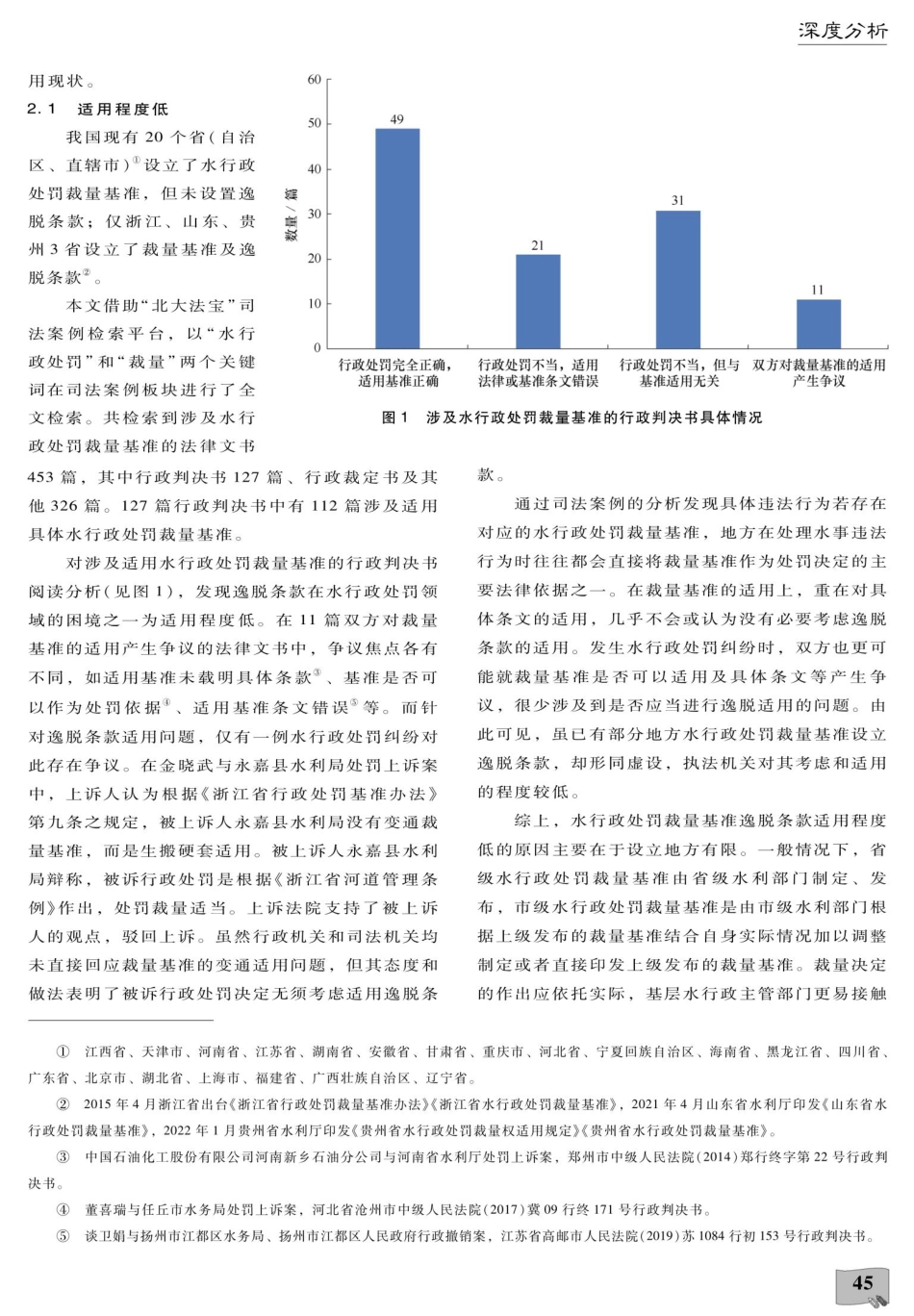 裁量基准中逸脱条款的适用——以水行政处罚为例.pdf_第3页