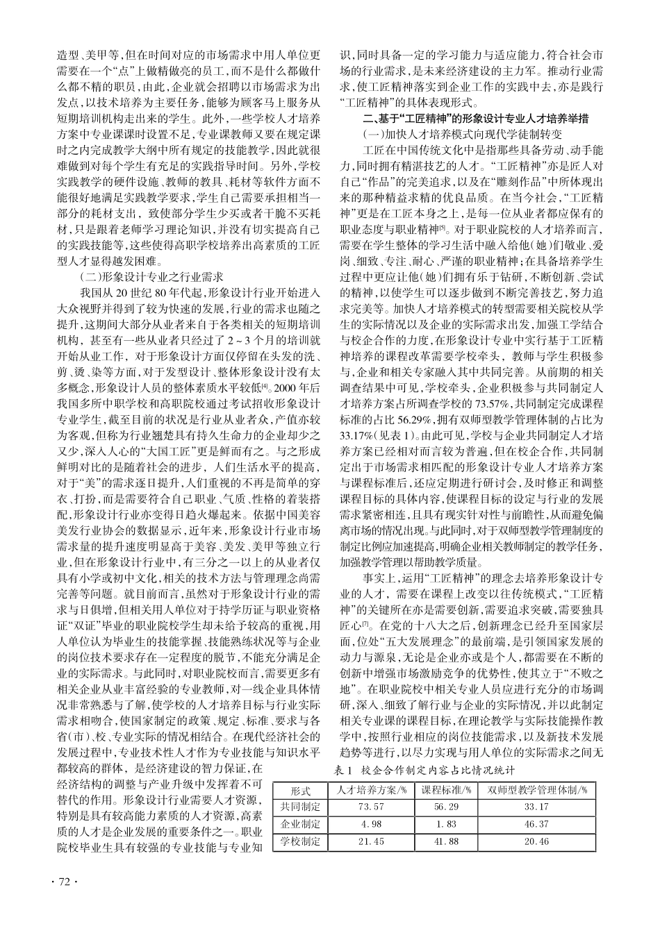 “工匠精神”理念下论形象设计专业之人才培养.pdf_第2页