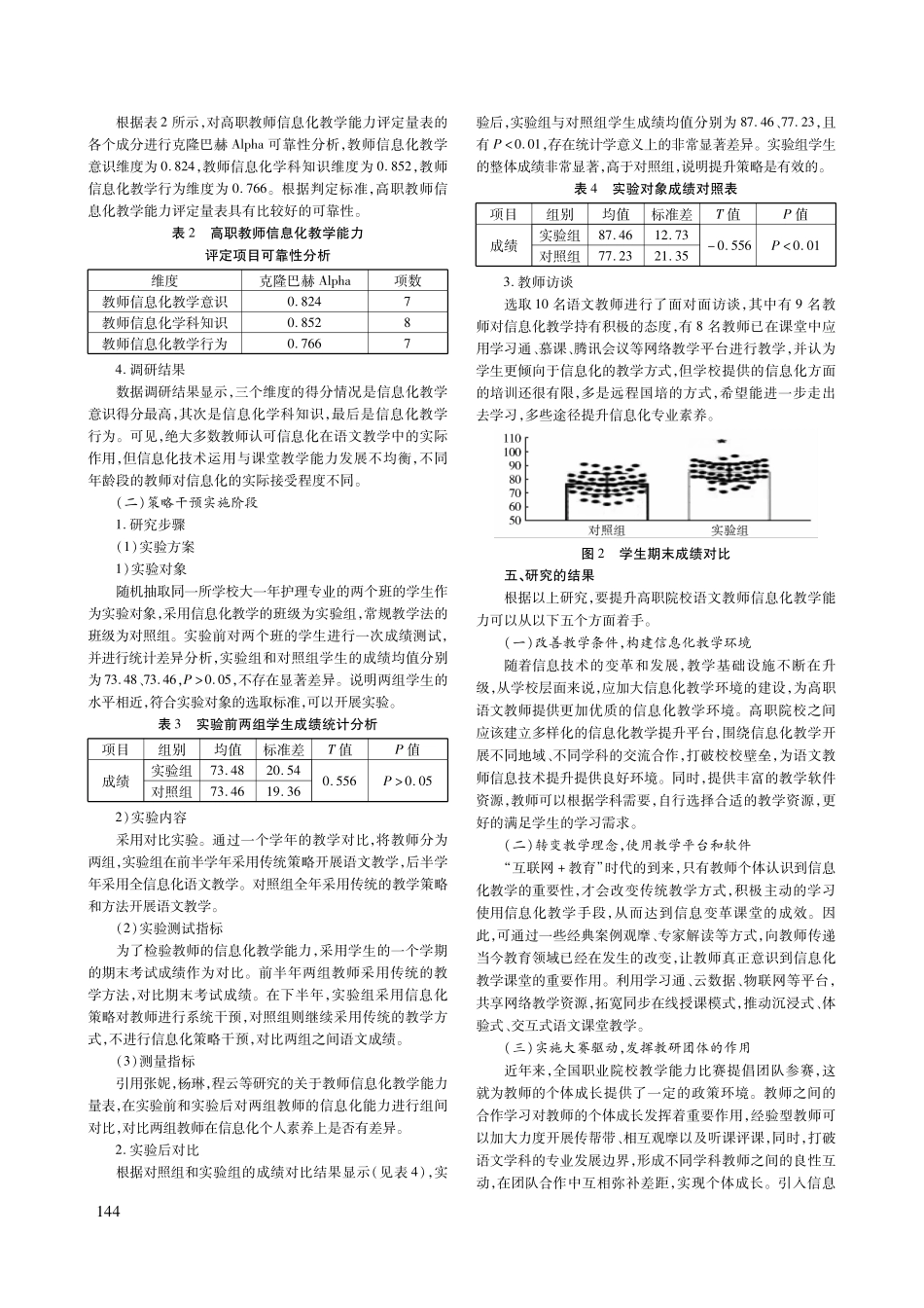 “互联网 ”背景下高职语文教师信息化 教学能力提升策略研究.pdf_第3页