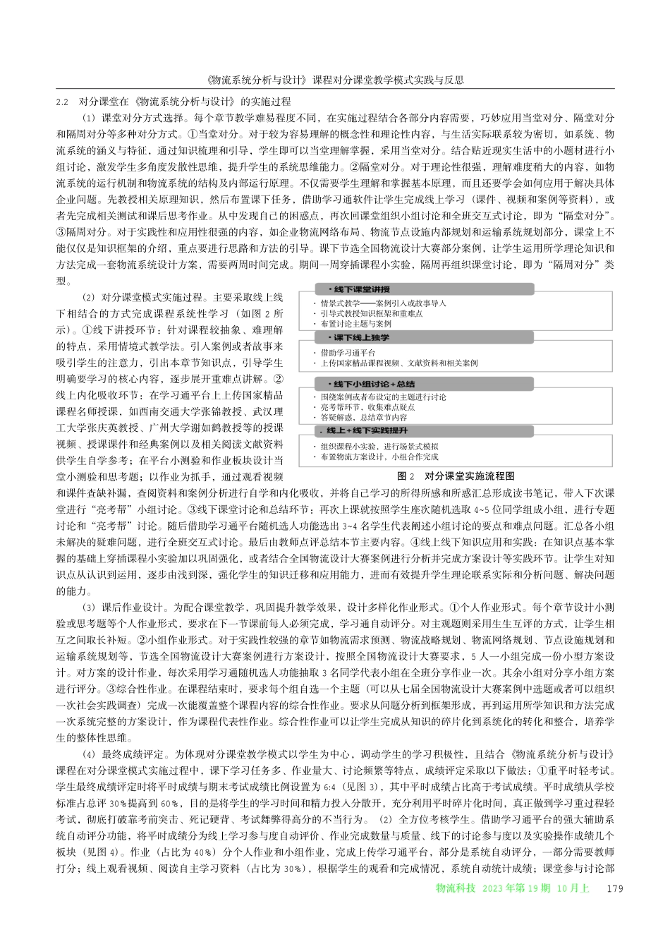 《物流系统分析与设计》课程对分课堂教学模式实践与反思.pdf_第3页
