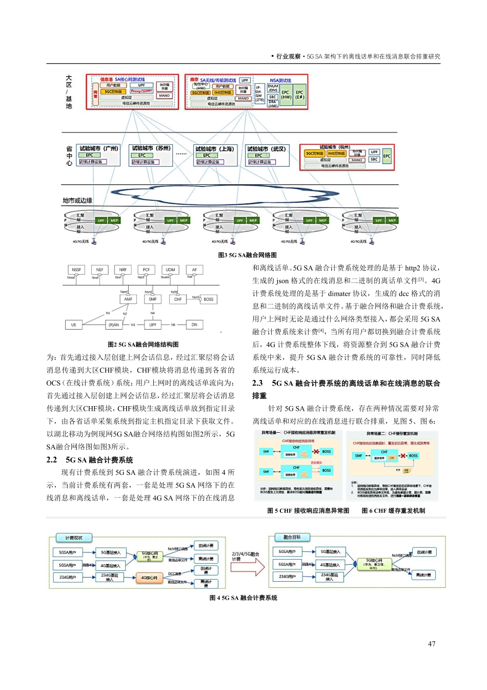 5G SA架构下的离线话单和在线消息联合排重研究.pdf_第2页