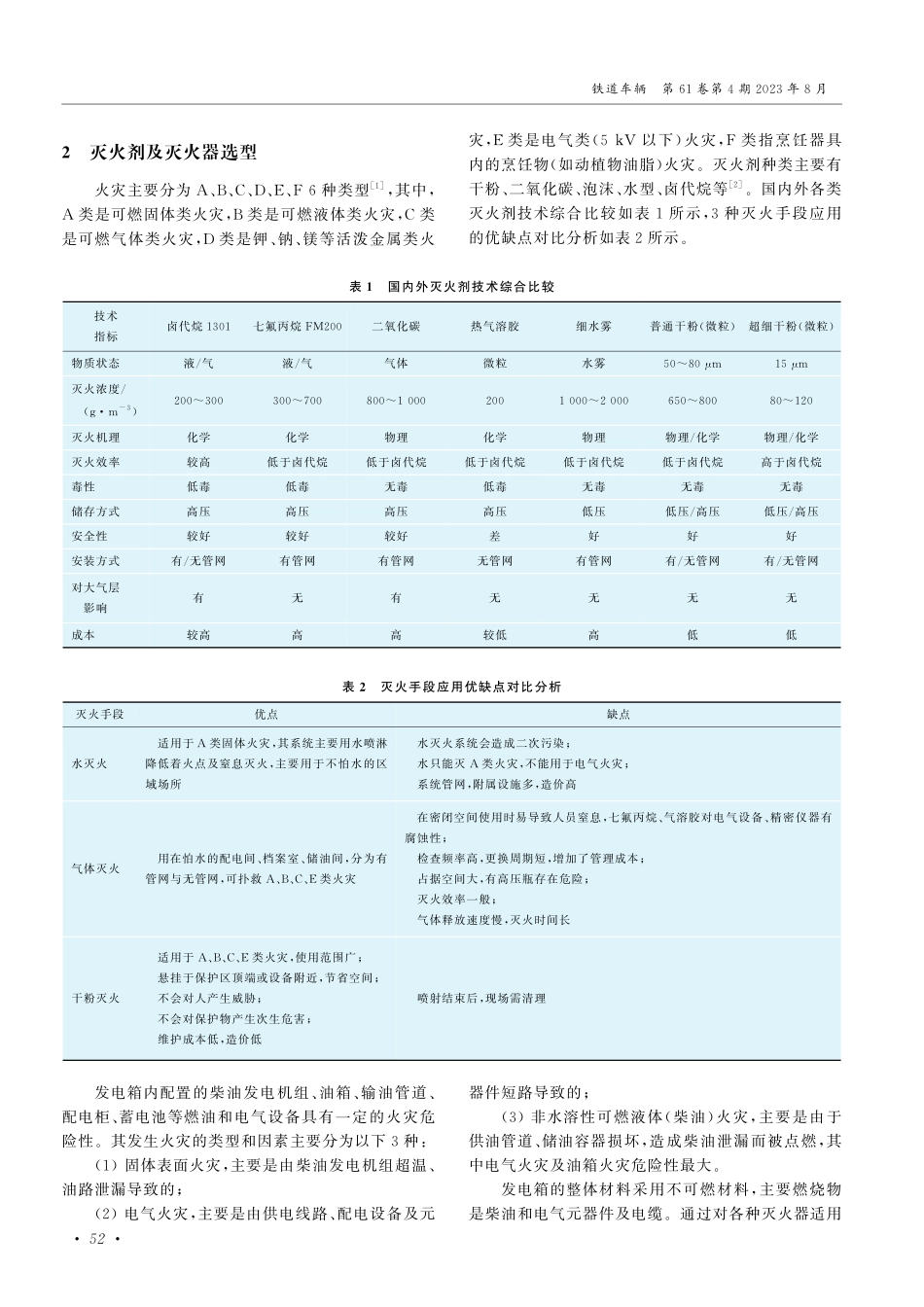 40ft铁路运输发电集装箱消防系统设计.pdf_第2页