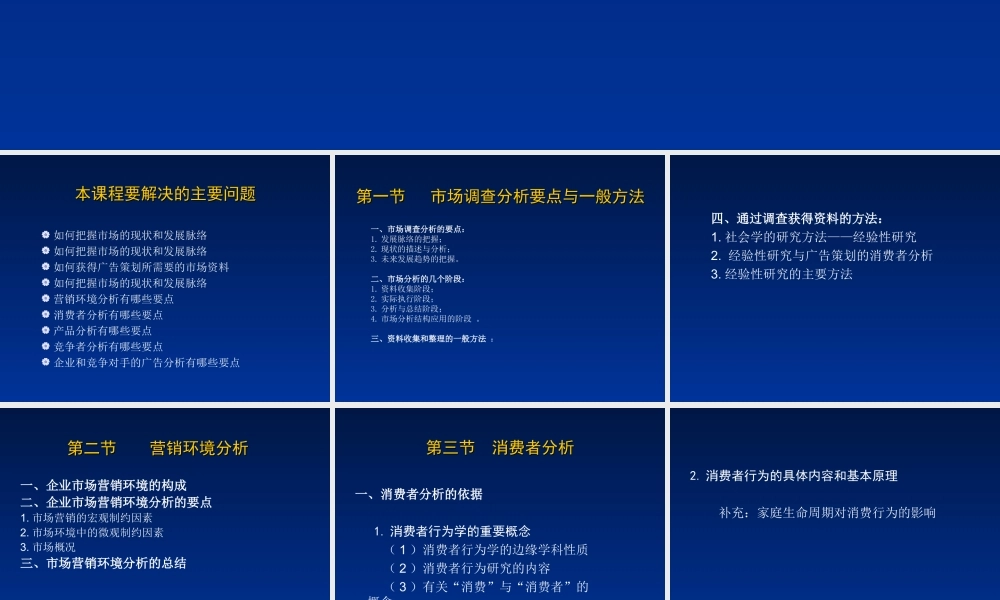 精品课程广告策划中的市场调查与分析.ppt