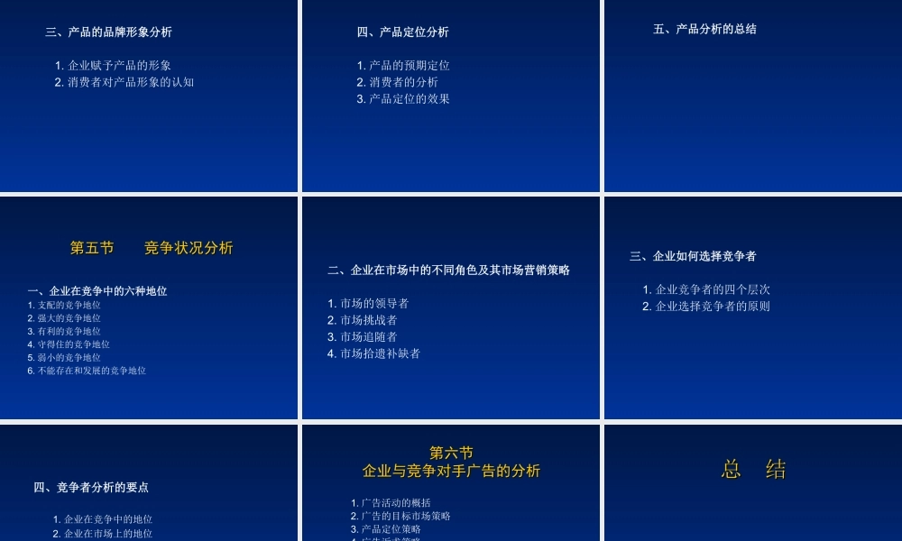 精品课程广告策划中的市场调查与分析.ppt