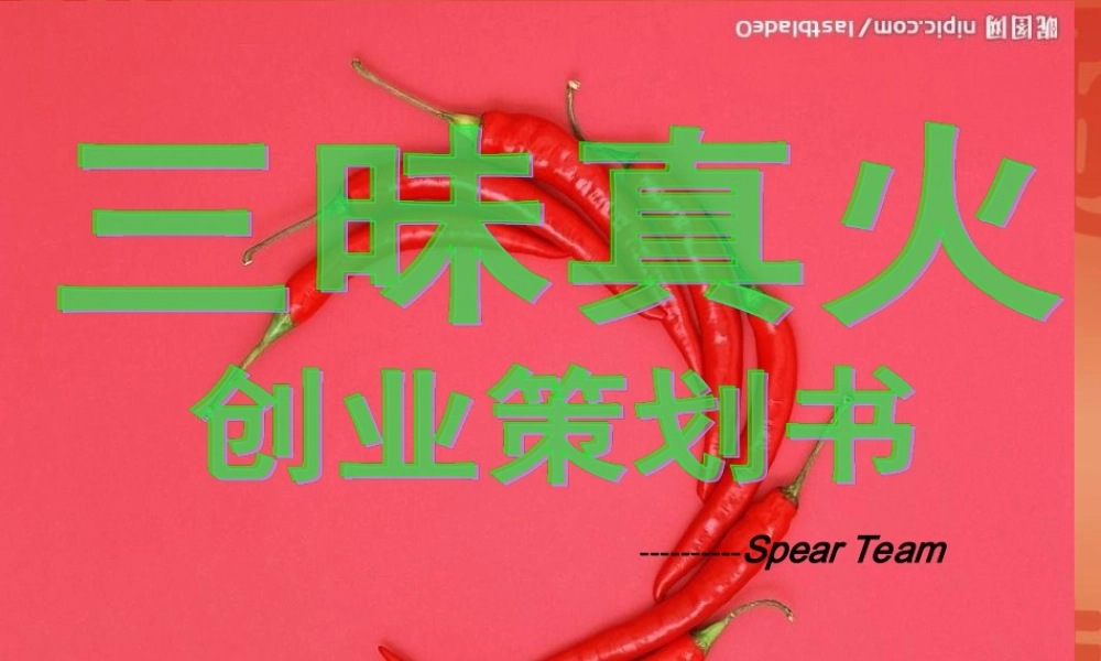 火锅店创业计划书.ppt