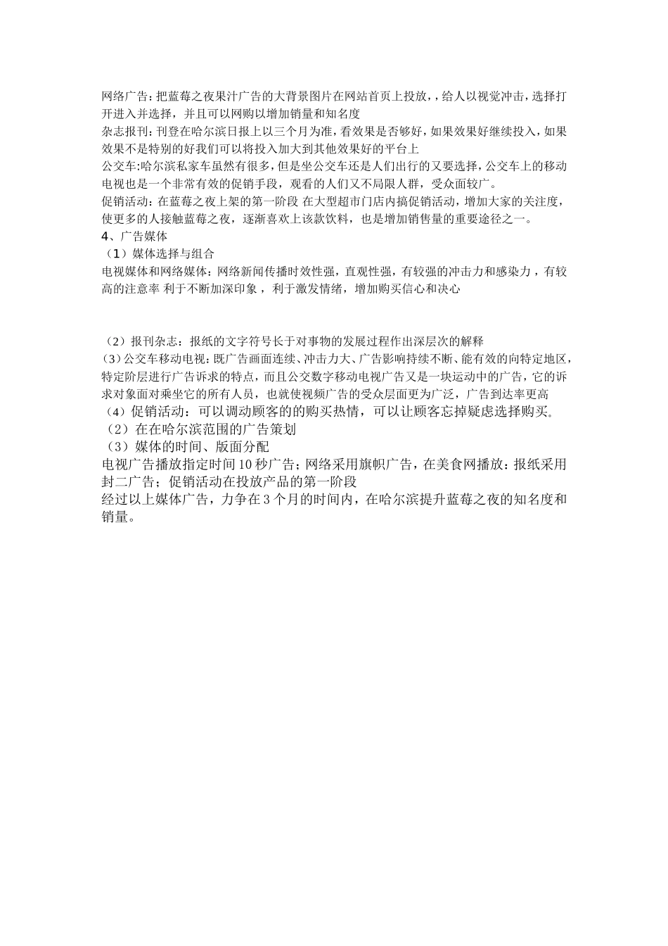 蓝莓之夜果汁广告方案.doc_第3页