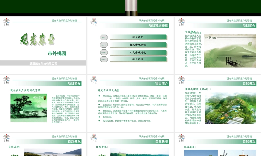 生态农庄策划方案.ppt