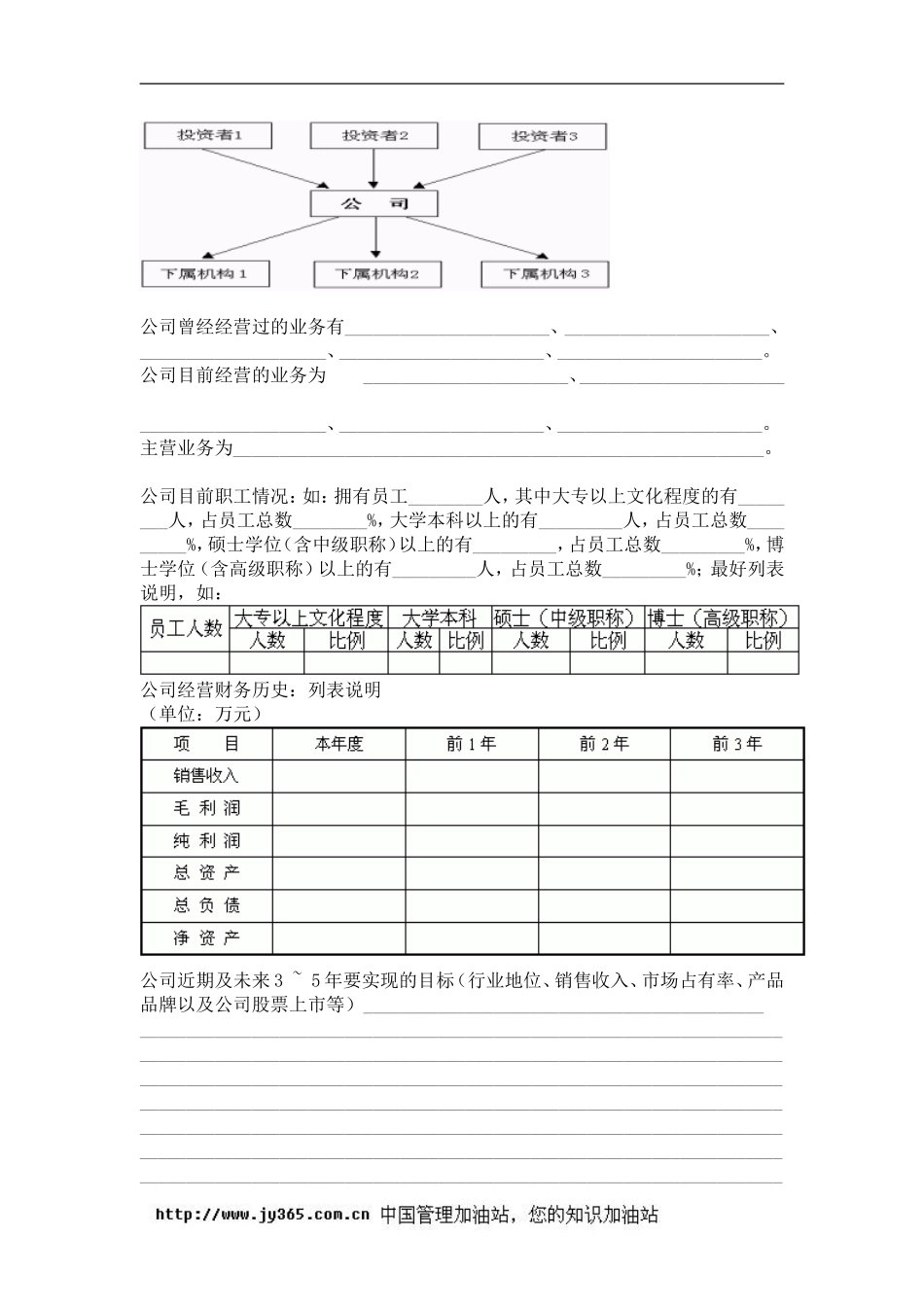 091_商业计划书标准模版(doc17).doc_第3页
