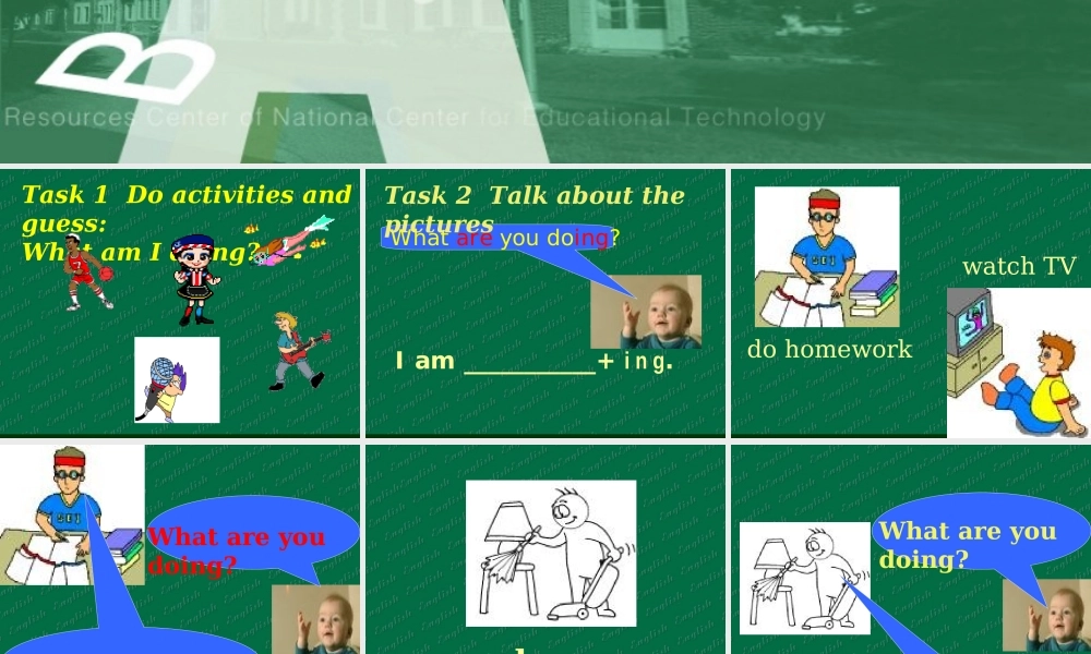 Module 2 Unit 2 I’m watching TV..ppt