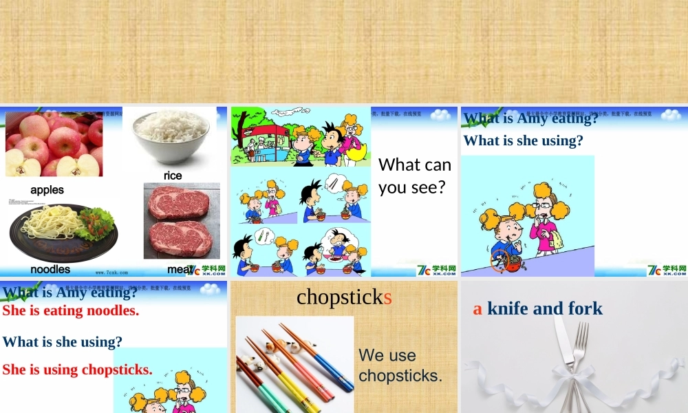 Module 1《Unit 1 Do you use chopsticks in England》ppt课件4.ppt