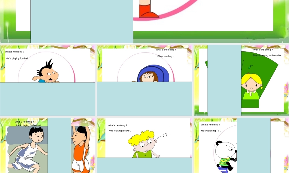 Module 2《Unit 2 I’m watching TV》ppt课件1.ppt