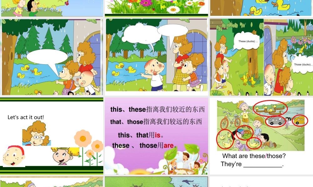 Module 3 Unit 2 The ducks are playing in the rain..ppt