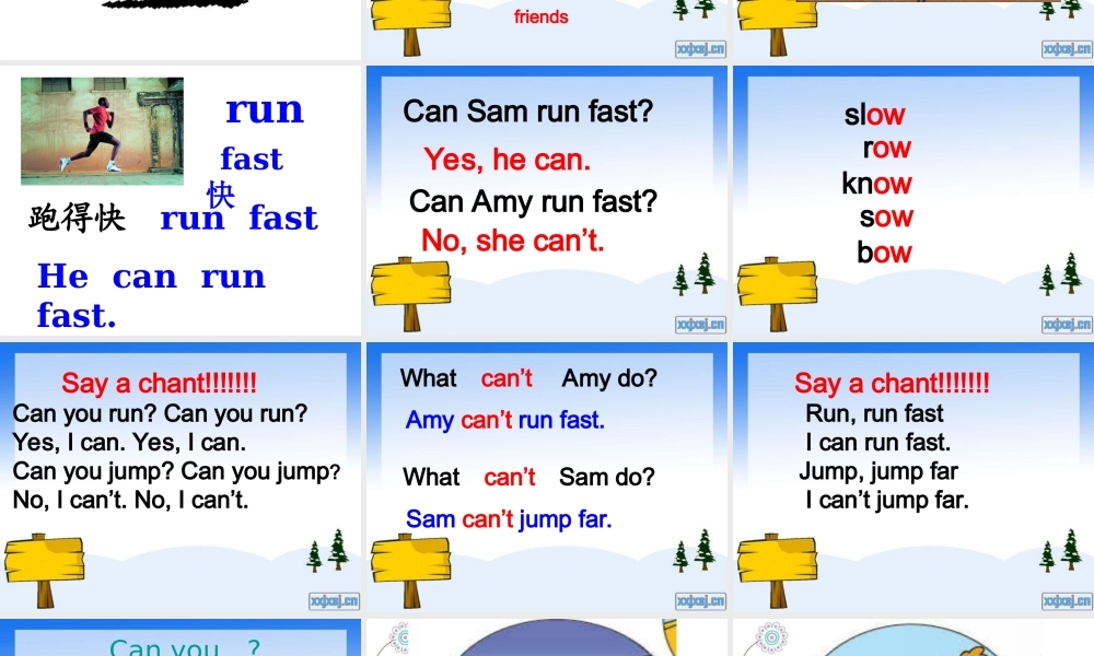 Module 4《Unit 1 I can jump far》ppt课件1.ppt