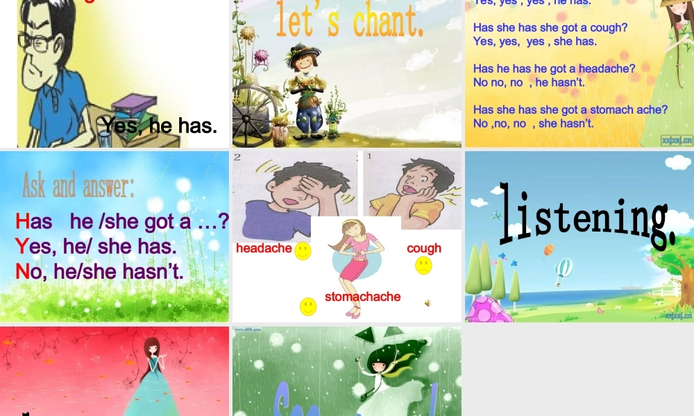 Module 7 Unit 2 She’s got a cold (1).ppt