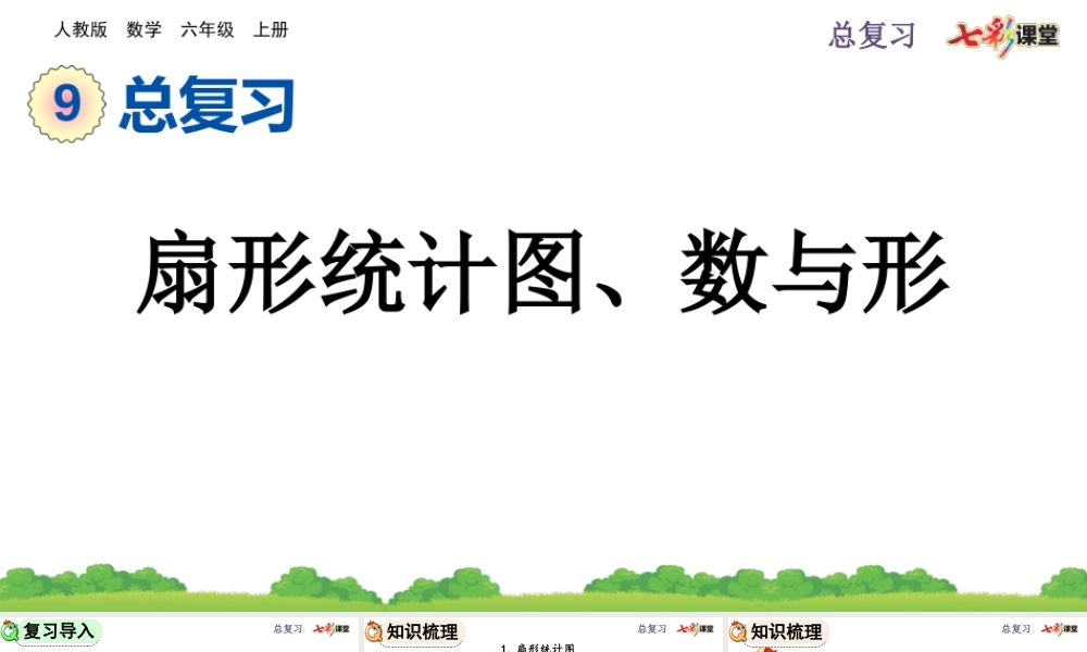 9.5 扇形统计图、数与形.pptx