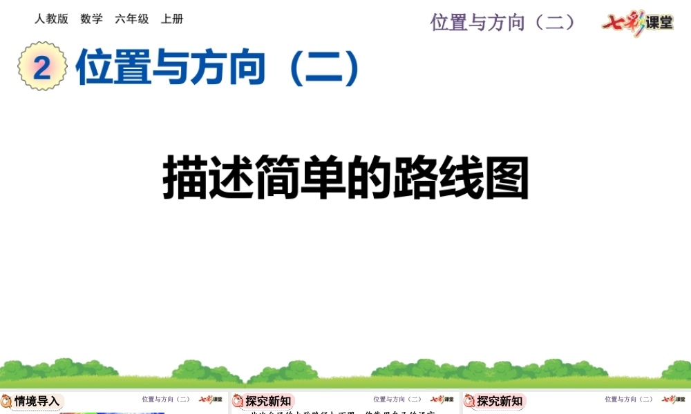 2.3 描述简单的路线图.pptx